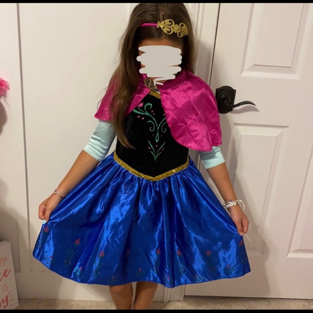 girls Princess Anna costume